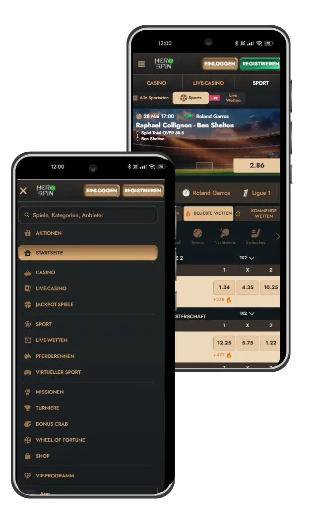 herospin casino moobile version
